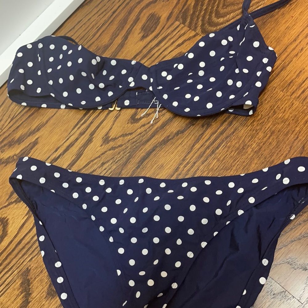 Polka dot Tory Burch bikini